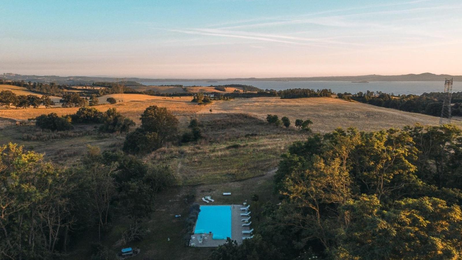 Collina Blu Bed & Breakfast Болсена Екстериор снимка