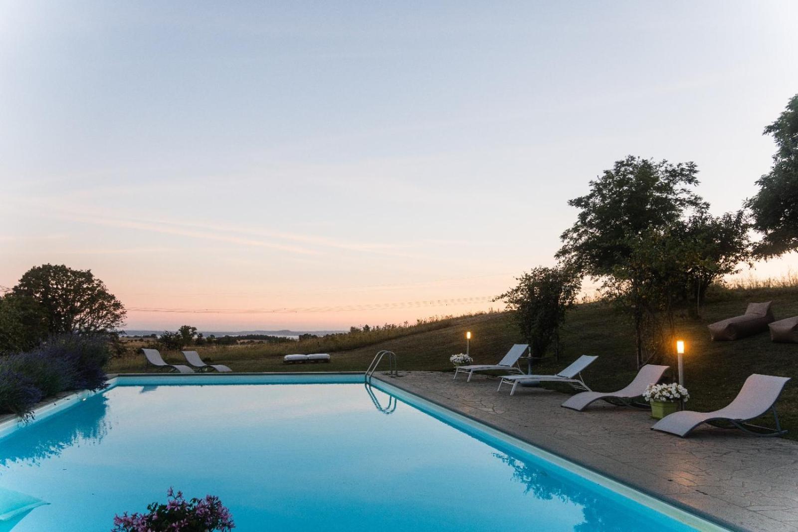 Collina Blu Bed & Breakfast Болсена Екстериор снимка